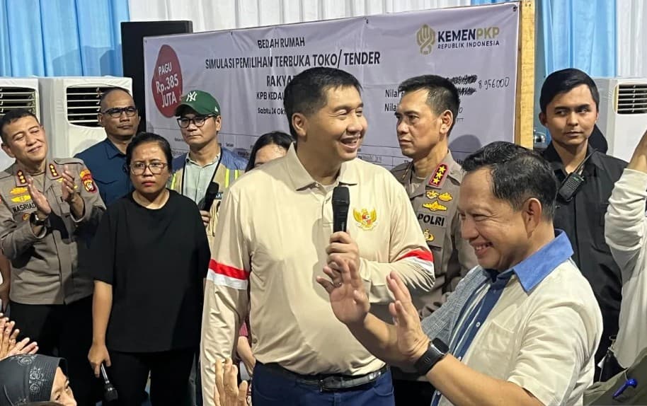 Menteri PKP Maruarar Sirait Dorong Program Bedah Rumah Disertai Bantuan Modal Usaha dan Sertifikasi Tanah