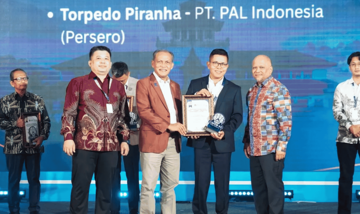 PT PAL Kembangkan Kapal Selam Otonom dan Torpedo Piranha, Raih Penghargaan Rekayasa Terbaik Tingkat ASEAN
