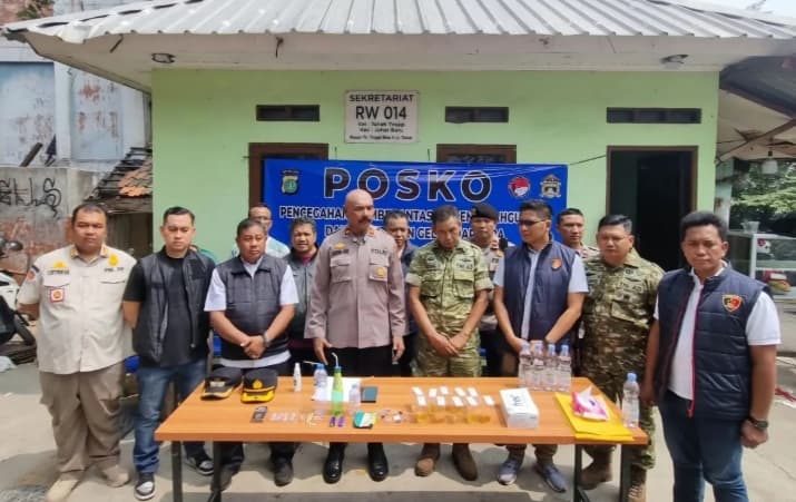 Polisi Tangkap Sembilan Pria di Rusun Tanah Tinggi Johar Baru, Seluruhnya Positif Narkoba