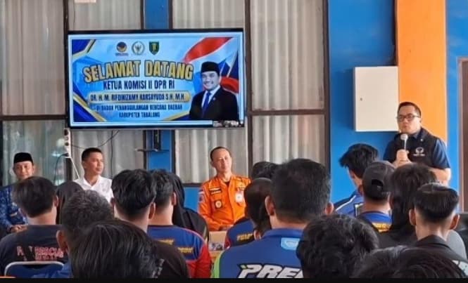 DPR Awasi Bantuan Presiden Rp10 Miliar untuk Karhutla Tabalong, Rifqinizamy Minta Dana Tepat Sasaran