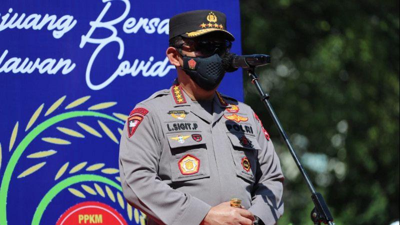 Kapolri Instruksikan Penyaluran Bansos PPKM Level 4 Dipercepat