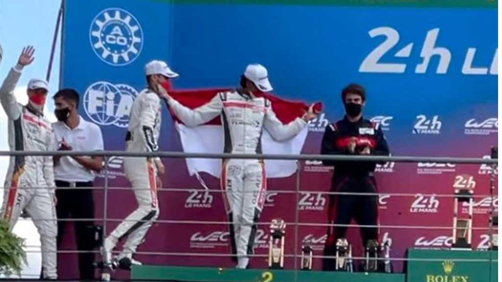 Pertama dalam Sejarah, Bamsoet Bangga Sean Gelael Kibarkan Merah Putih di Podium Bergengsi Balap Mobil Dunia