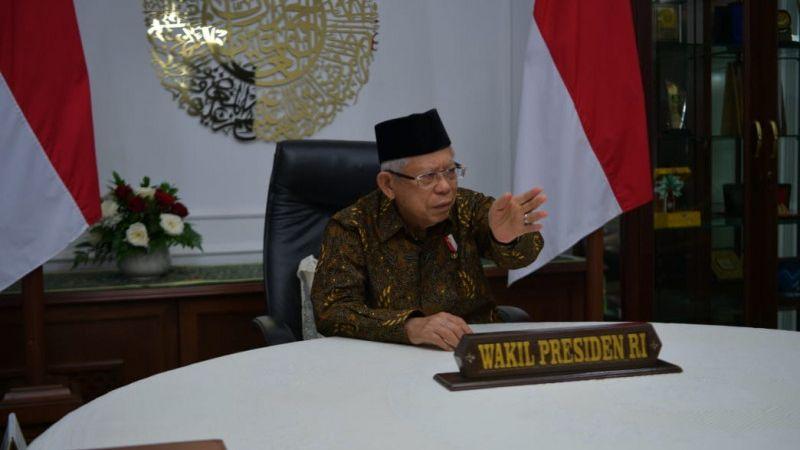 Wapres Ma'ruf Ajak Masyarakat Ambil Hikmah Pandemi untuk Lebih Kreatif dan Inovatif