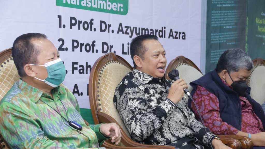Bamsoet: Saya Tantang Pak Arsul Sani Tulis Buku Tentang Relasi Islam dan Haluan Negara