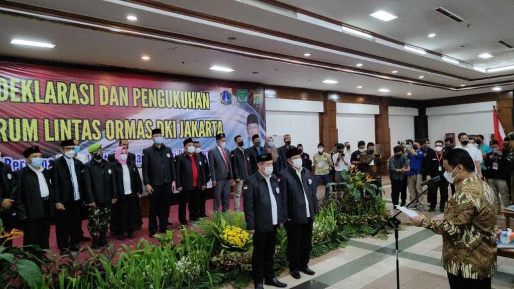 Ribuan Ormas di Jakarta Deklarasikan Diri untuk Amankan Ibu Kota pada Pemilu 2024