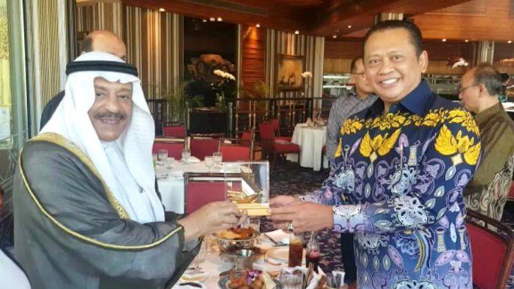 Bertemu Ketua Dewan Syura Kerajaan Bahrain, Bamsoet Dorong Peningkatan Kerjasama Bilateral
