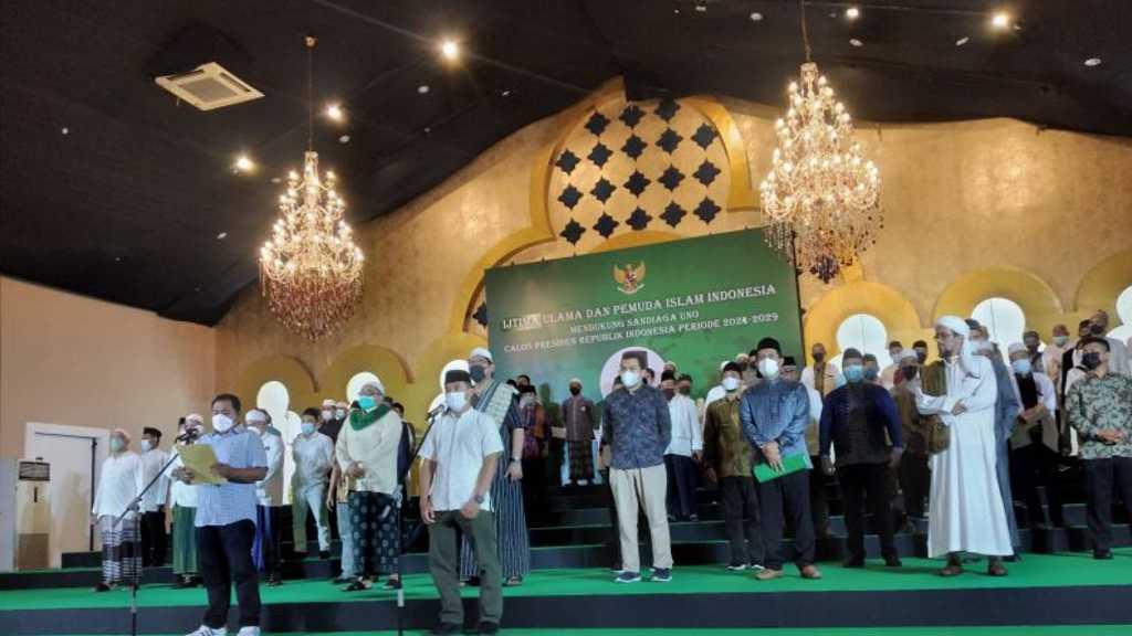 Dinilai Zero Dosa Politik, Ulama dan Pemuda Islam Indonesia Deklarasi Dukung Sandiaga Maju Capres 2024