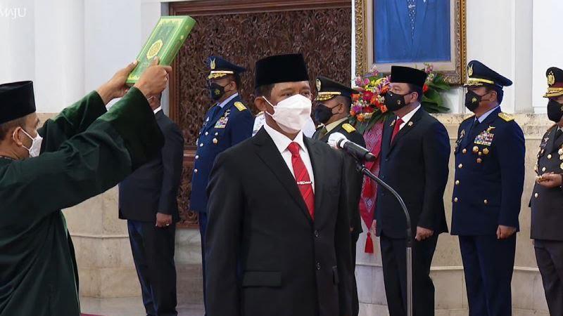 Mayjen TNI Suharyono Dilantik Menjadi Kepala BNPB