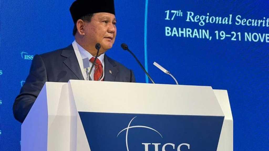 Bicara di  Forum Dialog IISS, Menhan Prabowo Gemakan Perdamaian Dunia