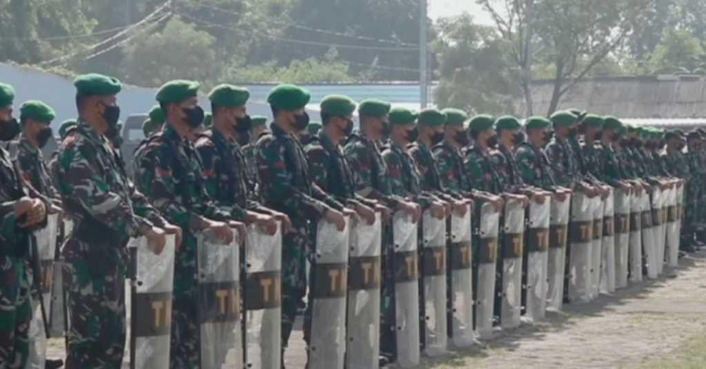 Ratusan TNI Diturunkan Antisipasi Bentrokan Antarormas di Karawang