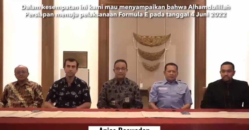 Bamsoet-Ahmad Sahroni Pimpin Pelaksanaan Balap Formula E