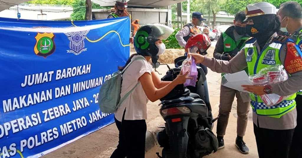 Ditlantas Polda Metro Jaya Tegur 15.800 Pelanggar Lalu Lintas Selama Pelaksanaan Operasi Zebra