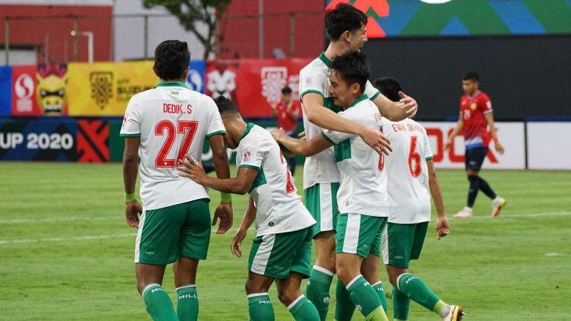 Hajar Laos 5-1, Timnas Indonesia Sementara Bertengger di Puncak Klasemen