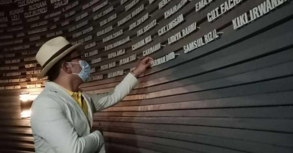 Ridwan Kamil Sampai Meneteskan Air Mata Saat Merancang Bangunan Museum Tsunami Aceh