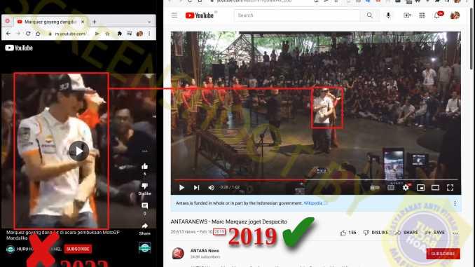 Video Marc Marquez Joget Dangdut di Acara Pembukaan MotoGP Mandalika, Cek Faktanya