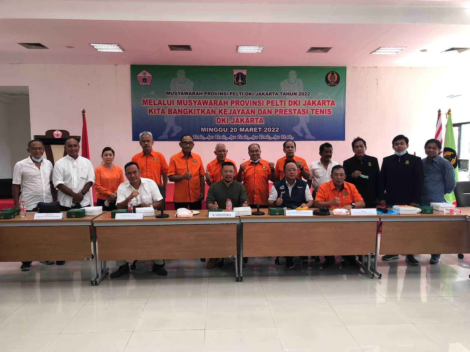 Mantan Atlet Tenis Erwin Suryadi Terpilih sebagai Ketua Pengurus Pelti DKI Jakarta 2022-2027