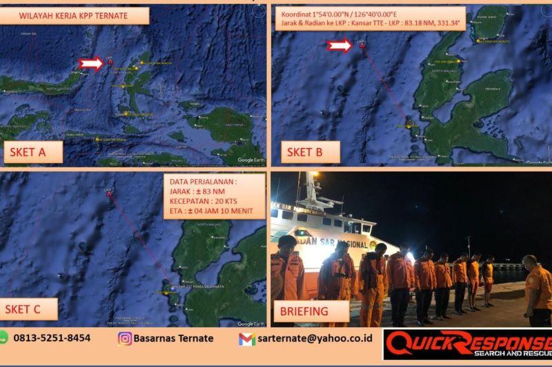 1 ABK Kapal Asing Hilang di Perairan Pulau Batang Dua Malut