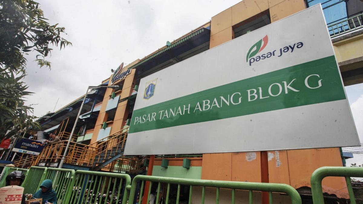 Polisi Pantau Banyak Kios Kosong di Blok G Pasar Tanah Abang Imbas Pesta Miras dan Sabu