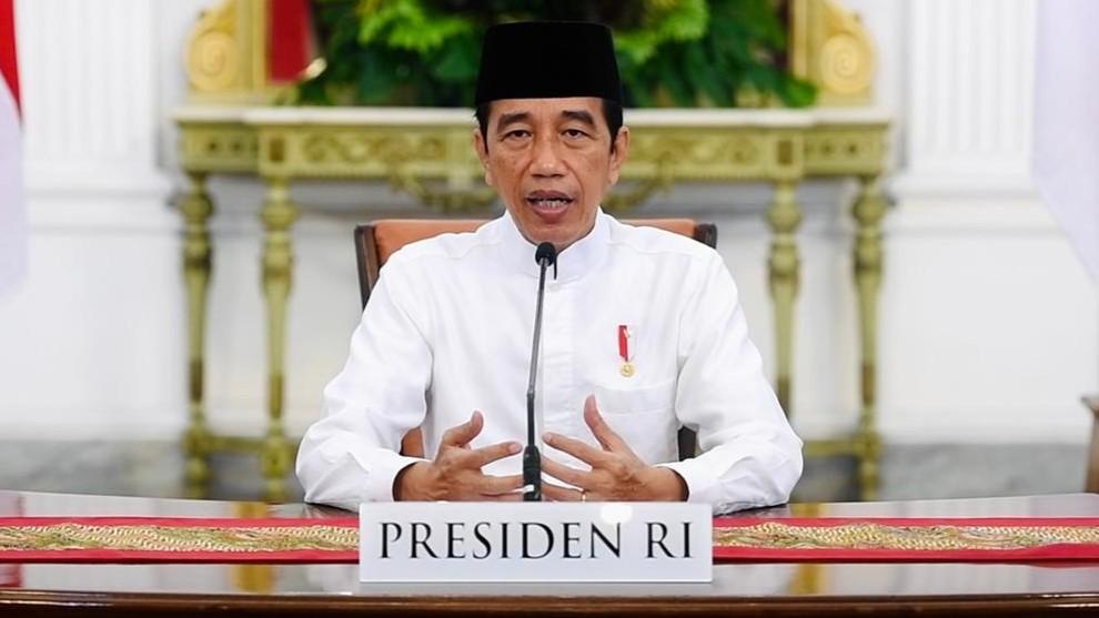 Jokowi Ajak Umat Muslim Tinggalkan Semua Gangguan