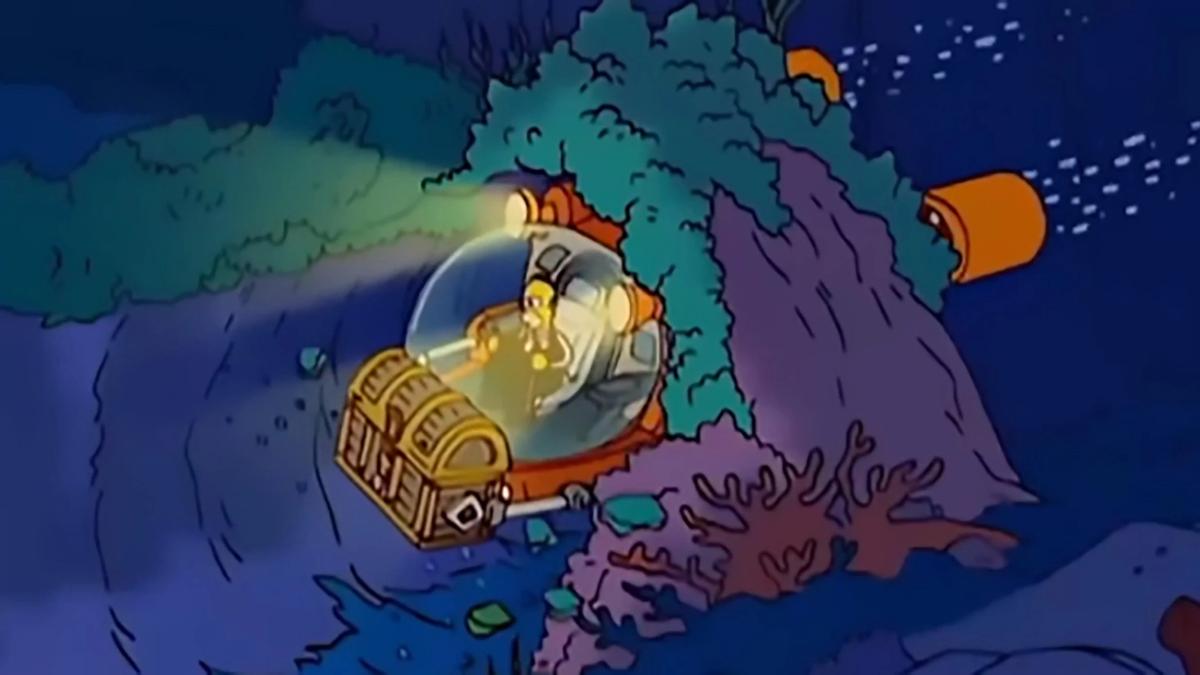 The Simpsons Ramal Kapal Selam Titanic Kehabisan Oksigen Bikin Geger Warganet!
